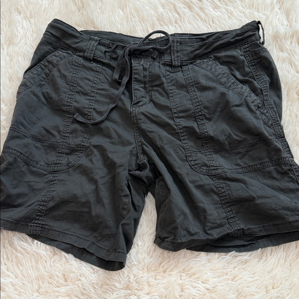 Men's Black Casual Shorts